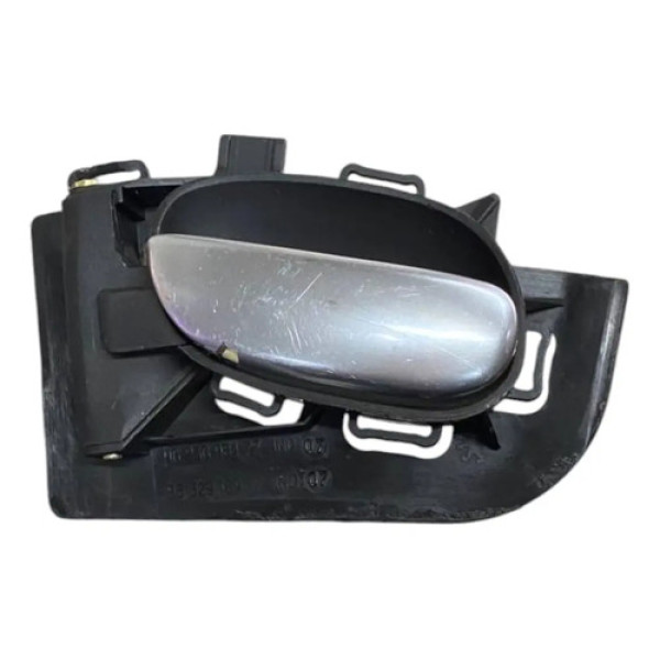 Macaneta Interna Dianteira Esquerda Peugeot 206 207 1999 14 Preto