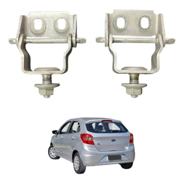 Par Dobradica Tampa Traseira Ford Ka Hatch 2014 2015 2016