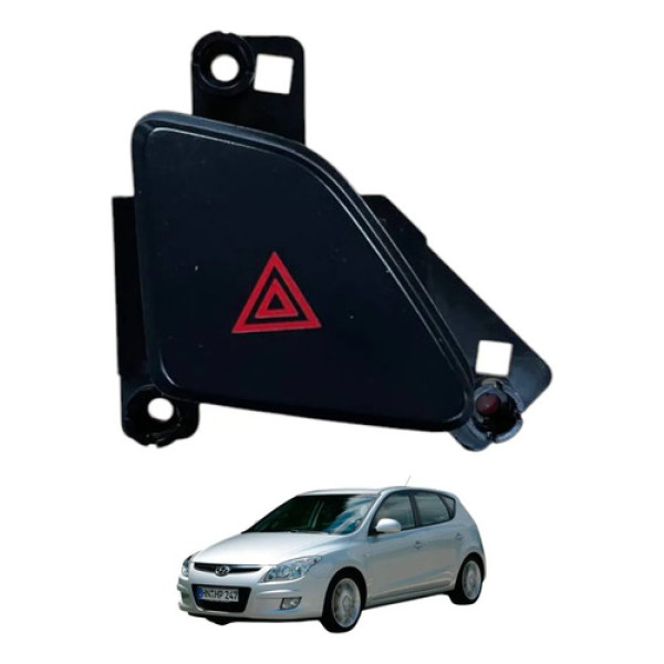Botao Pisca Alerta Hyundai I30 2009 2010 2011 2012 Peça 1