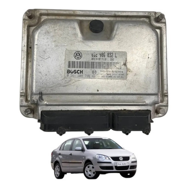 Modulo Injecao Vw Polo 1.6 2007 2008 2009 2010 2011 2012