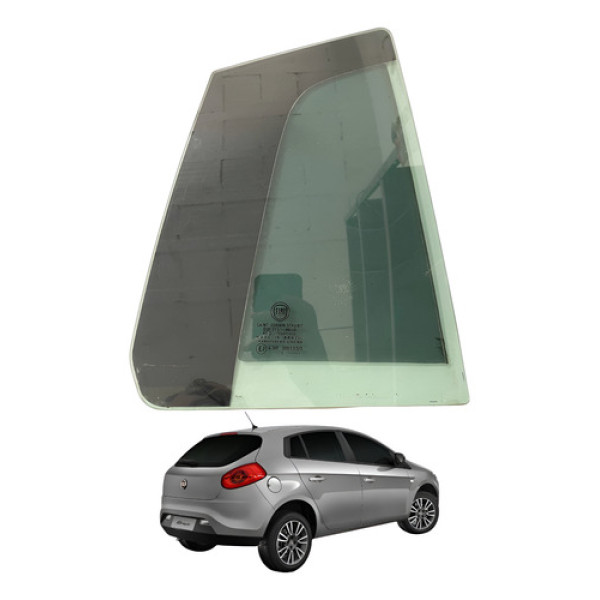 Vidro Fixo Porta Tras Direito Fiat Bravo 2011 2012 Absolute