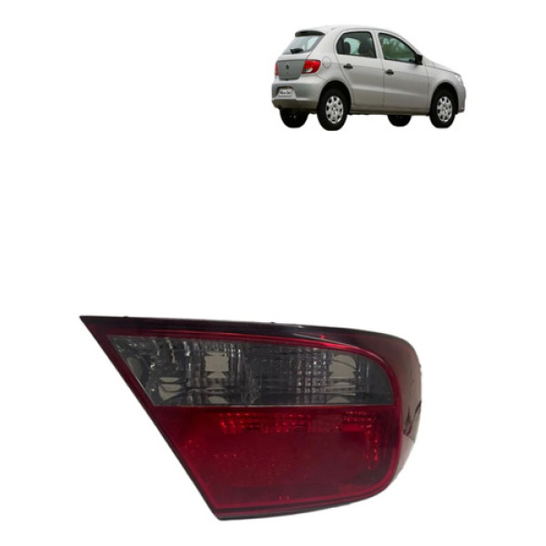 Lanterna Traseira Esquerdo Vw Gol G5 2008 2009 2010 2011 2012 Esquerdo/motorista Vermelho