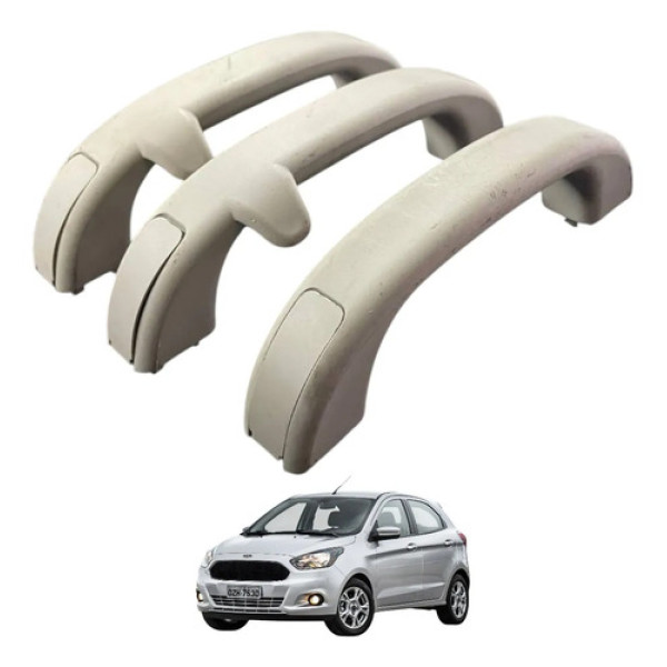 Kit Alca Teto Pqp Apoio Braco Ford Ka Se 2014 2015 2016 2017 Peça 1