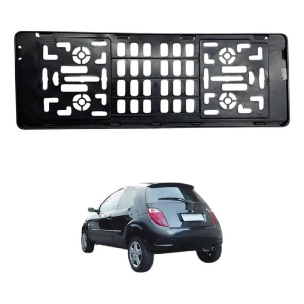 Suporte Fixacao Placa Traseira Ford Ka Gl 2001 2005 2006 Peça 1