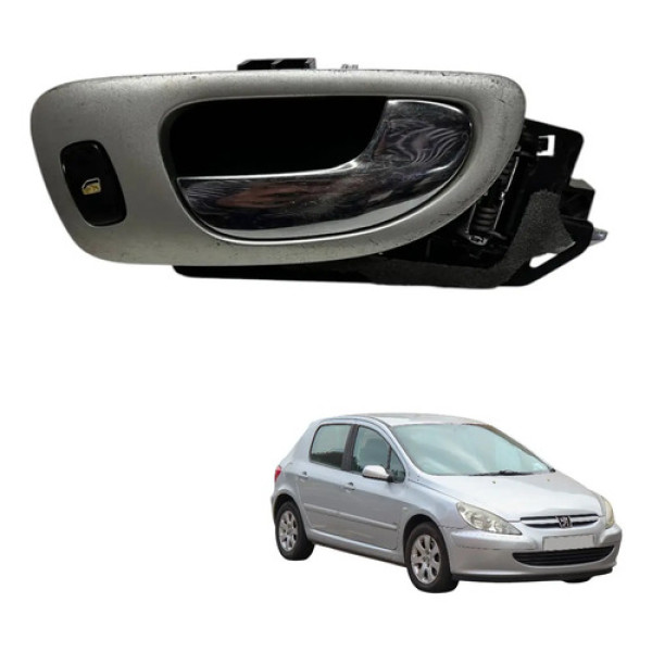 Macaneta Interna Tras Direito Peugeot 307 2008 2012