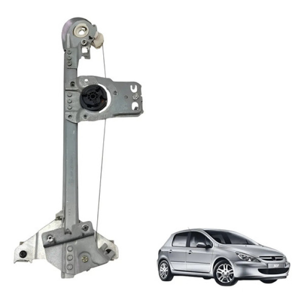 Máquina Vidro Elétrica Tras Direita Peugeot 307 2001 2008