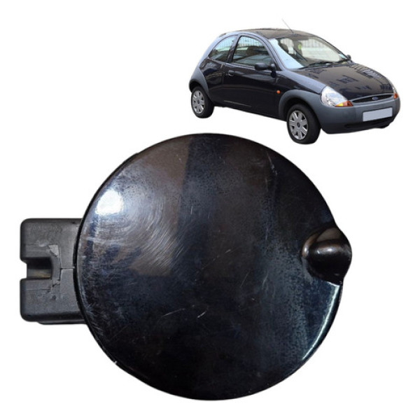Portinhola Tanque De Combustivel Preta Ford Ka 2005 Gl Preto 2005