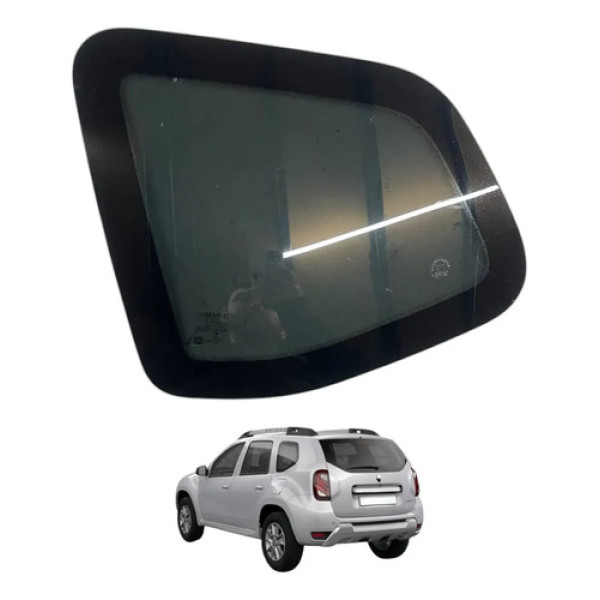 Vidro Fixo Traseiro Esquerdo Renault Duster 2017 2018 2019