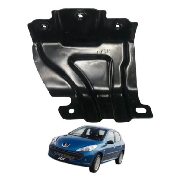 Suporte Fechadura Capo Peugeot 207 1.4 8v 2011 2012 Manual