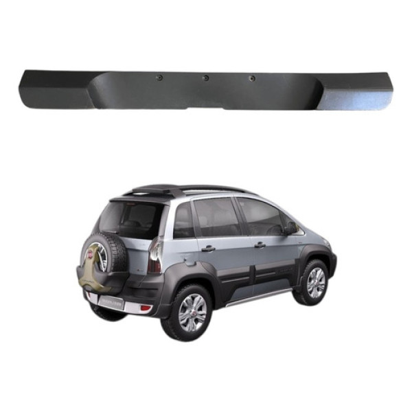 Moldura Aplique Tampa Traseira Idea 2011 2015 2016 Adventure Preto
