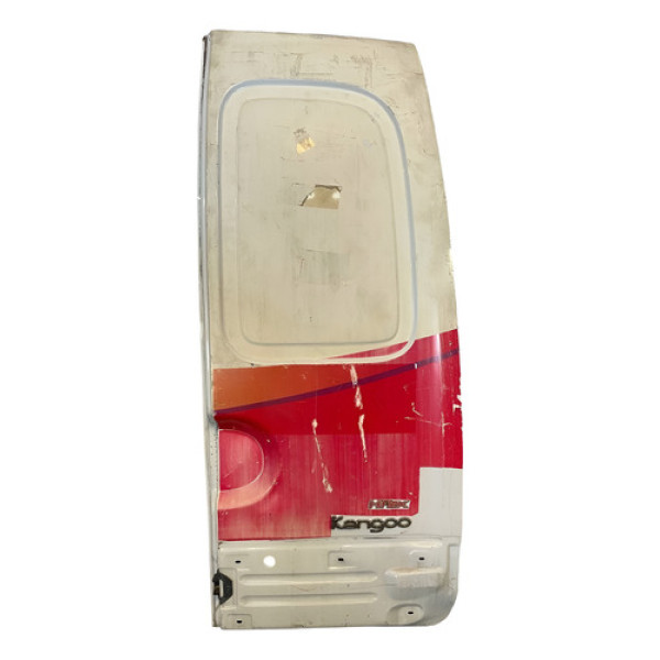 Porta Tampa Traseira Direita Renault Kangoo 2000 2005 2008 Branco