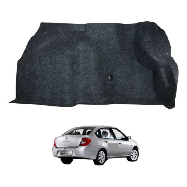 Forro Lateral Direito Porta Malas Renault Symbol 2009 2012