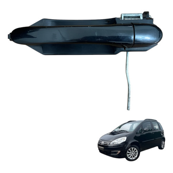 Macaneta Externa Traseira Esquerda Fiat Idea 2012 2014 2016