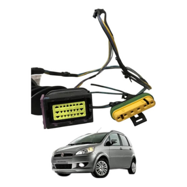 Chicote Eletrico Porta Tras Direita Fiat Idea 2005 2011 2013