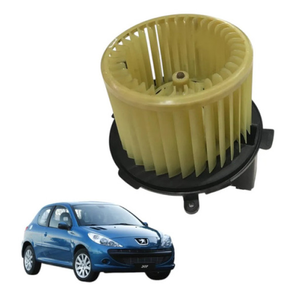 Motor Ventilador Interno Peugeot 207 1.4 8v 2011 2012 Manual 12v