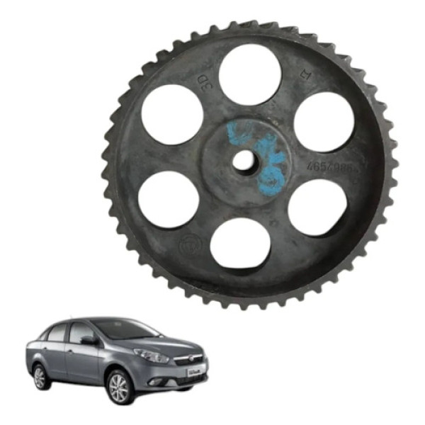 Polia Comando Valvula Fiat Siena Palio Uno 2004 2010 2017 Peça 2