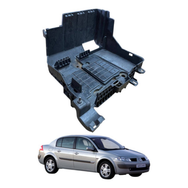 Suporte Caixa Bateria Renault Megane 2007 2008 Dynamique Peça 1