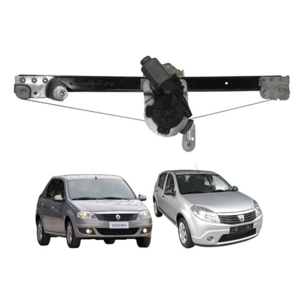 Maquina Vidro Eletrico Dianteira Direita Logan 2007 2014