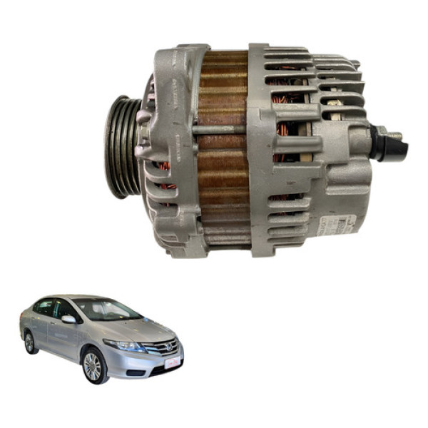 Alternador Honda City Fit 1.4 1.5 16v 2009 2011 2013 2014