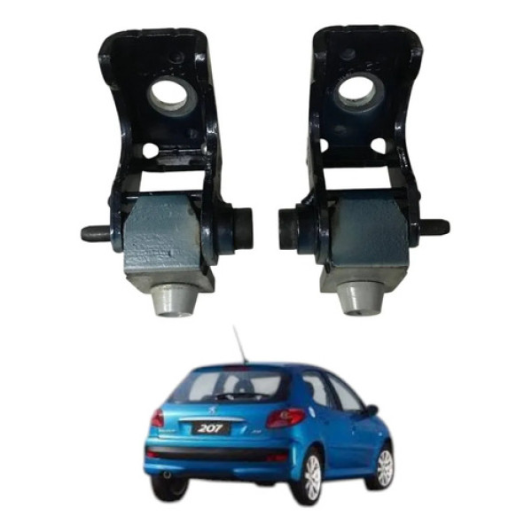Par Dobradiça Porta Traseira Direita Peugeot 207 2011 2012