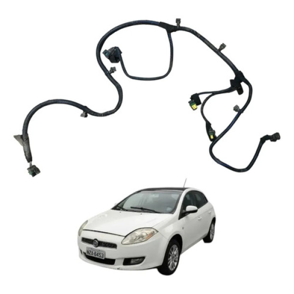 Chicote Parachoque Traseiro Fiat Bravo 2011 2012 2013 2014