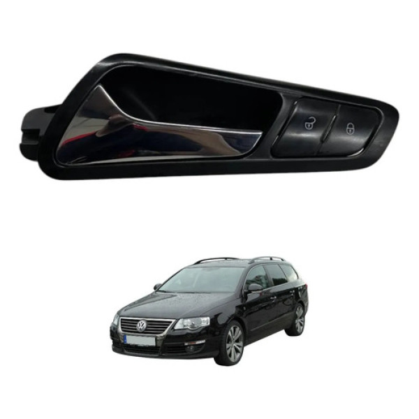 Macaneta Interna Diant Esquerda Vw Passat Variant 2007 2008 Peça 1 Dianteira