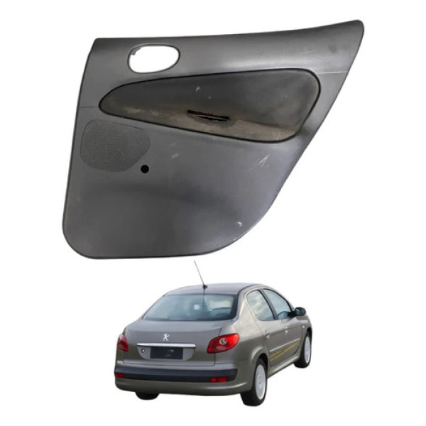 Forro Porta Traseiro Direita Peugeot 207 2008 2009 2012 2013