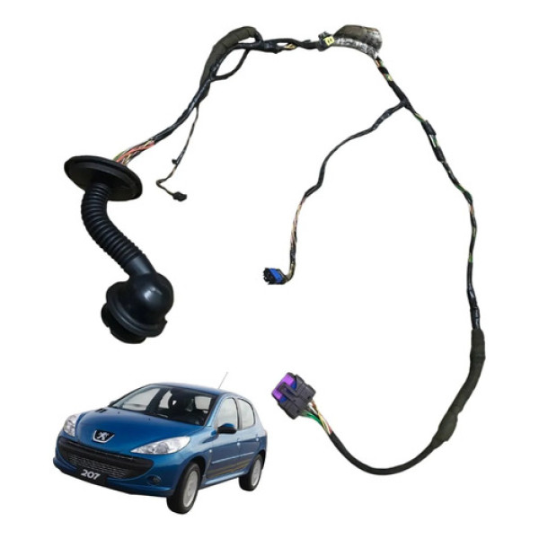 Chicote Porta Dianteira Direita Peugeot 207 1.4 8v 2011 2012