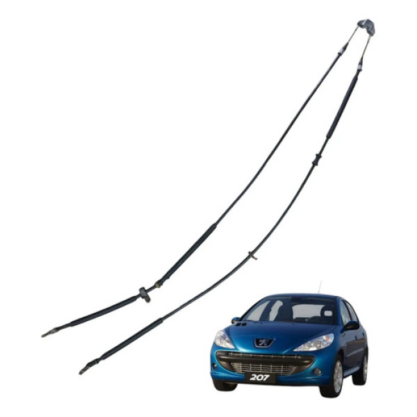 Cabo Freio Mao Peugeot 207 1.4 Flex 2011 2012 Manual Xline