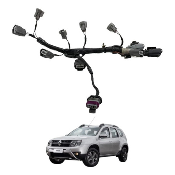 Chicote Bico Injetor Renault Duster 1.6 16v 2017 2018 2019 12