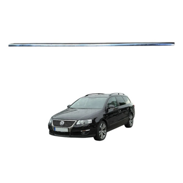 Friso Pestana Dianteira Esquerda Vw Passat Variant 2006 2007 Cromado