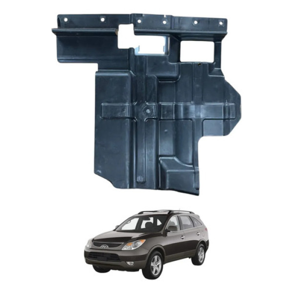 Acabamento Inferior Painel Hyundai Vera Cruz 2009 2010 2011 Preto