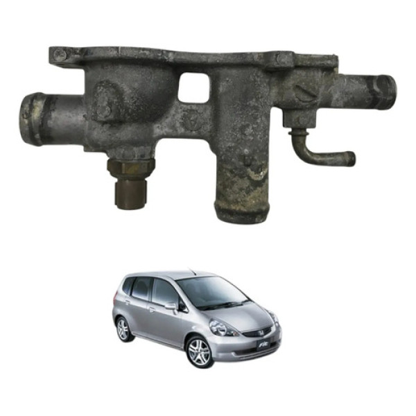 Carcaca Valvula Termostatica Honda Fit 1.4 2004 2005 2006