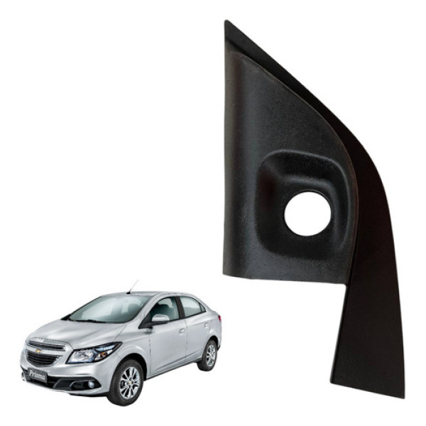 Moldura Retrovisor Esquerdo Gm Onix Prisma 2013 2015 2019
