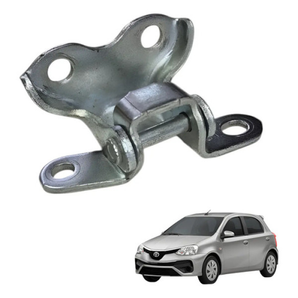 Dobradica Superior Porta Tras Direita Toyota Etios 2012 2021