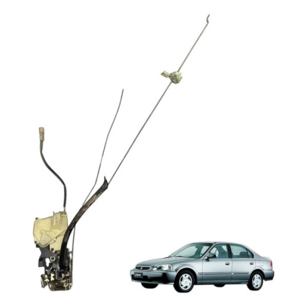 Fechadura Eletrica Traseira Esquerda Civic 2000 2001 Lx