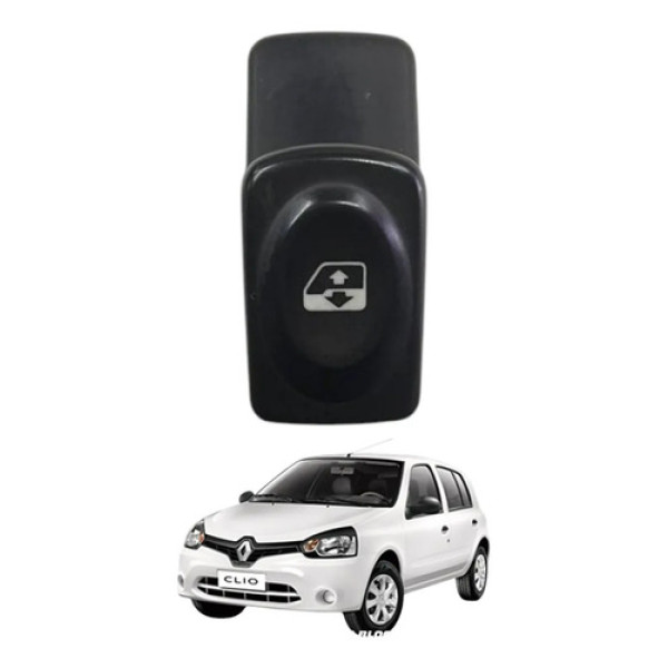 Botao Vidro Eletrico Dianteiro Renault Clio 2013 2014 2015