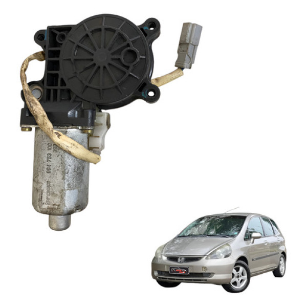 Motor Vidro Elétrico Traseira Direita Honda Fit 2004 2008