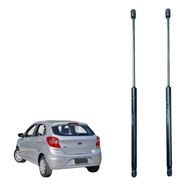 Par Amortecedor Tampa Traseira Ford Ka Hatch 2014 2015 2016