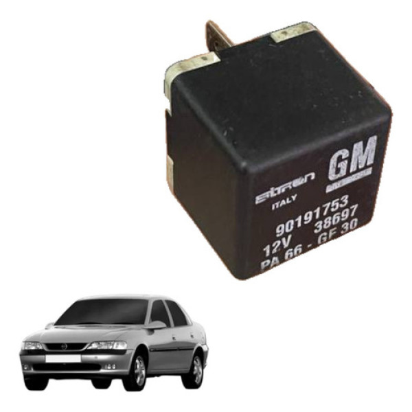 Rele Auxiliar Ar Condicionado Gm Vectra Corsa 1997 2005 Preto
