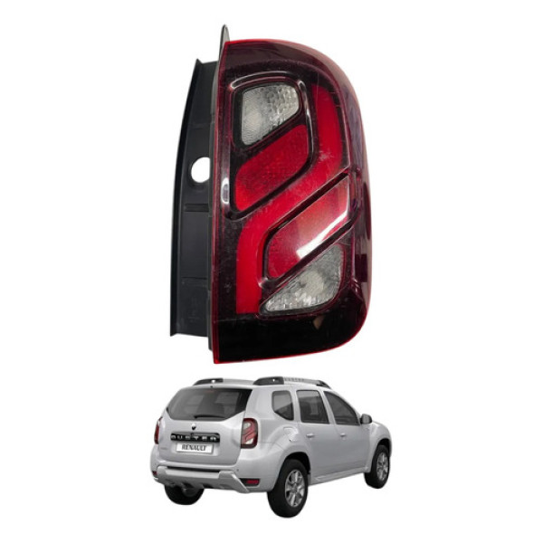 Lanterna Lado Direito Renault Duster 2017 2018 2019 2020 Direito/passageiro Vermelho