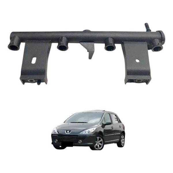 Flauta Bico Injetor Peugeot 207 307 1.6 16v 2008 2010 2012
