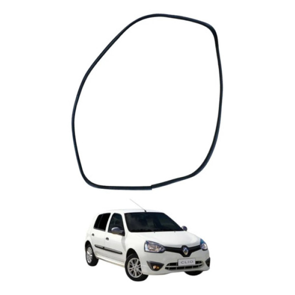 Borracha Vedacao Porta Dianteira Direita Clio 2013 2014 2015