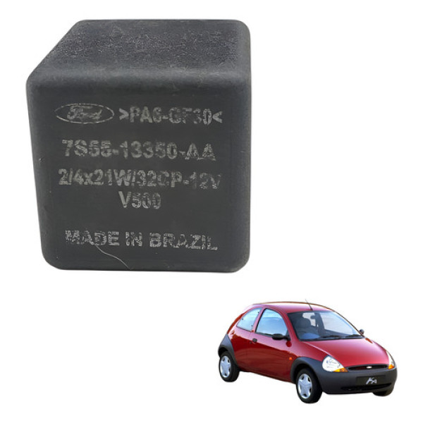 Rele Interruptor Pisca Luz Emergência Ford Ka 1995 1999 2000 Peça 1