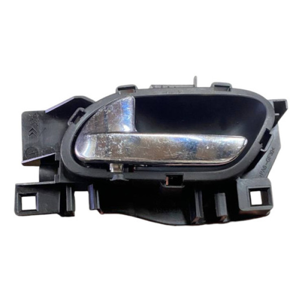 Macaneta Interna Traseira Esquerdo Citroën C3 2013 2019 Preto
