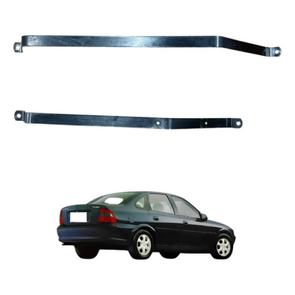Par Cinta Suporte Tanque Combustivel Vectra Gls 1996 1997 98 Peça 1