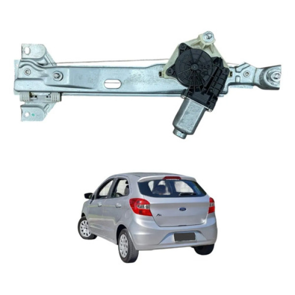 Maquina Vidro Eletrico Tras Esquerda Ford Ka 2014 2015 2016