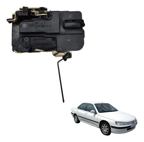 Fechadura Manual Diant Esquerda Peugeot 406 1999 2002 2004
