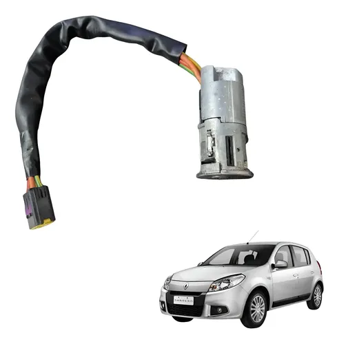 Cilindro Ignicao Sem Chave Renault Sandero Clio 2006 2014