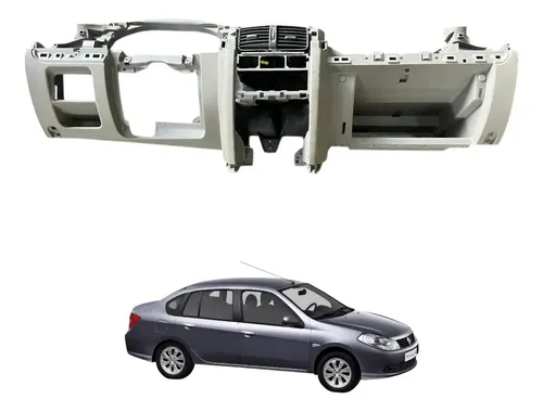 Capa Painel Tabelier Inferior Renault Symbol 2009 2011 2013 Peça 1